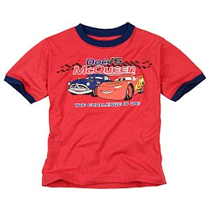 Maglietta T-shirt Cars Saetta Doc rossa/blu