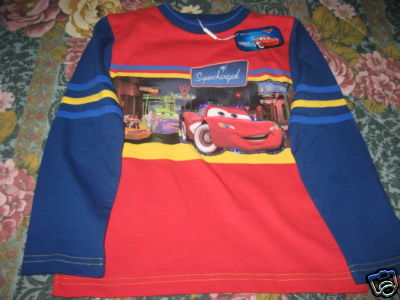 Maglietta T-shirt Cars Saetta maniche lunghe 3/4