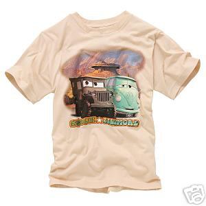 Maglietta T-shirt Cars Sergente Fillmore 7/8 anni