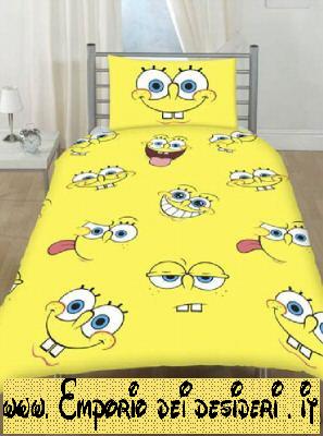 Copripiumino Spongebob faccine