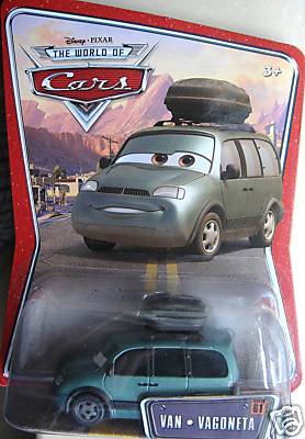 Cars Mattel: VAN il turista