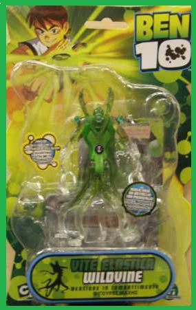 Ben Ten Vite Elastica Wildvine Ben 10 Action Figure