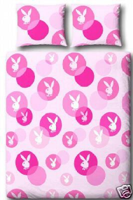 COPRIPIUMINO Completo letto matrimoniale PLAYBOY Bubble