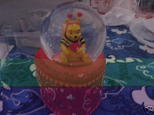 mini Snowglobe Scrigno Di Winnie The Pooh Disney Amore