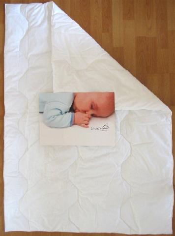 Baby PIUMINO ANALLERGICO lettino. Per copripiumino 100x135