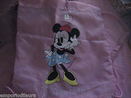 Minnie Disney Zaino Sacca. Logo Torino