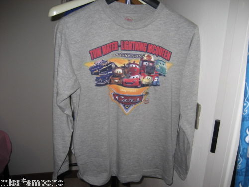 Maglietta T-shirt Cars Mack maniche lunghe 8/12 anni