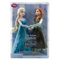 Bambola barbie Principessa Elsa+Anna Frozen Disney Store sui pattini Raro 1°edition