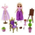 Disney Store Principessa Rapunzel Mini Playset con tanti accessori