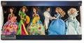 DISNEY STORE SET 6 BAMBOLE BARBIE CENERENTOLA Cinderella Doll Set - Live Action 