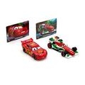 Disney Store Cars 2 Saetta McQueen+Francesco Bernoulli