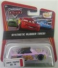 Disney Pixar Mattel Cars VINYL TOUPEE NO. 76 Synthetic Rubber Tires KMart Exclusive