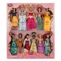 OFFERTA CONFEZIONE 11 Disney Store Tutte le Principesse Bambola Barbie: Rapunzel Aurora Belle Pacahontas Jasmine Ariel Biancaneve Cenerentola Mulan  