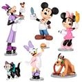 Play set gioco/Cake Topper  CLUBHOUSE Minnie e Topolino + amiche Playset Disney