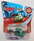 Cars Disney Pixar Mattel: DASH BOARDMAN #137 +videocamera