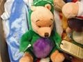 Disney Store mini Peluche Winnie The Pooh vestito da DRAGO DRAGHETTO VERDE