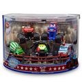 Cars Toon Deluxe Cake Topper Monster Truck Frightening McMean Tormentor Rastacarian Paddy I-Screamer