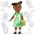 Disney Store TIANA Principessa Ranocchio Bambola BAMBINA ANIMATOR COLLECTION