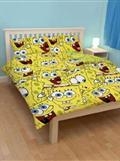 SPONGEBOB COPRIPIUMINO Lenzuola Una piazza e Mezzo