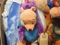 Disney Store mini Peluche Winnie The Pooh vestito da DRAGO DRAGHETTO VIOLA