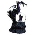 *LA BELLA ADDORMENTATA Snowglobe Maleficent  Disney Store Regina Cattiva e Drago