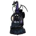 *LA BELLA ADDORMENTATA Snowglobe Maleficent  Disney Store Regina Cattiva e Drago