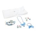Set accessori per costume Cenerentola STOLA ORECCHINI COLLANA DIADEMA BRACCIALE