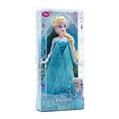 Bambola barbie Principessa Elsa di Frozen Il regno di ghiaccio Disney Store modello deluxe con vestito Prima Serie