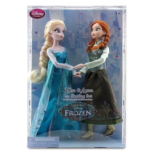 Bambola barbie Principessa Elsa+Anna Frozen Disney Store sui 