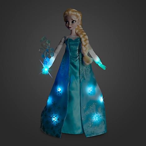 Bambola Elsa cm 40 Frozen Disney Store EDIZIONE LIMITATA si illumina e canta