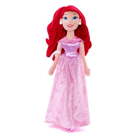 Disney Store Peluche Principessa Ariel cm 48 Bambola morbida La