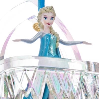 Decorazioni Natalizie Disney Store.Disney Store Elsa Il Regno Di Ghiaccio Frozen Ornamento Musicale Albero Di Natale Statuina