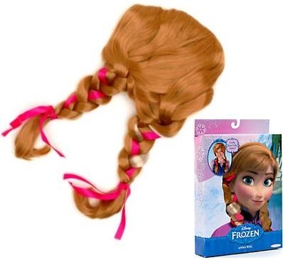 parrucca anna frozen bambina