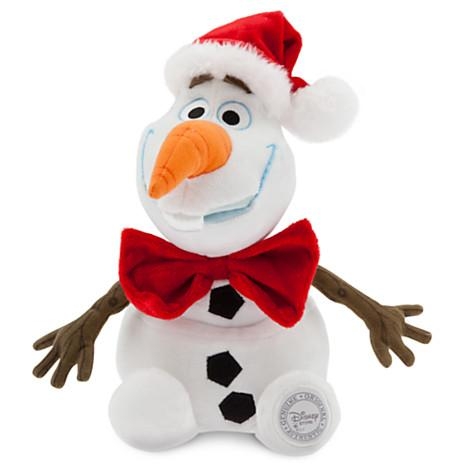 Babbo Natale Disney.Peluche Grande Pupazzo Di Neve Olaf Di Frozen Vestito Da Babbo Natale Il Regno Di Ghiaccio Disney Store