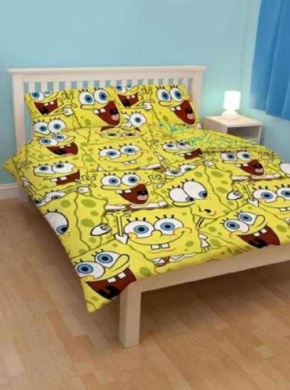 SPONGEBOB COPRIPIUMINO Lenzuola Una piazza e Mezzo