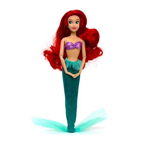 Disney Store ARIEL LA SIRENETTA Bambola Barbie Principessa